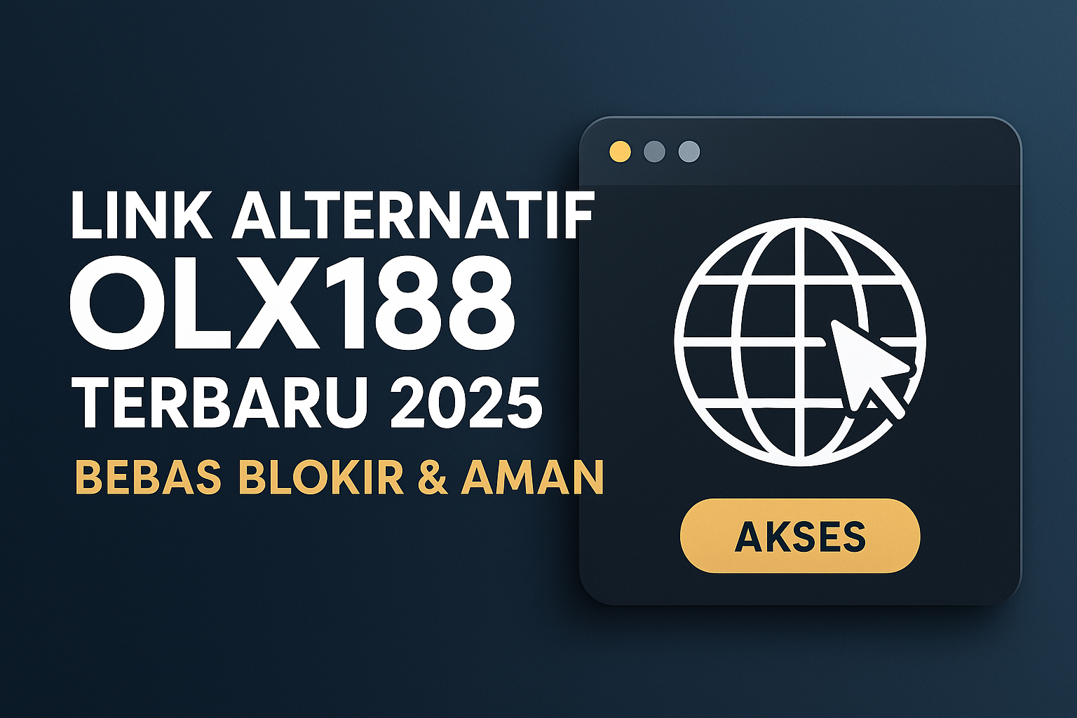 LINK ALTERNATIF OLX188