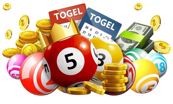 Ilustrasi permainan Togel Online dengan bola-bola angka